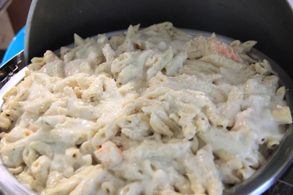 Cajun shrimp alfredo pasta