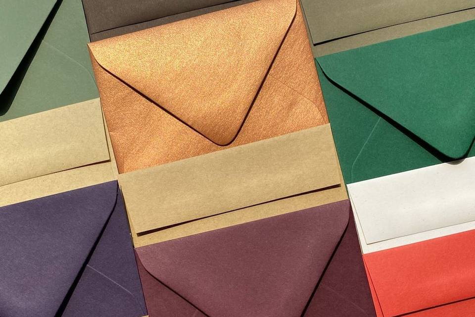 Fall Envelope Colors