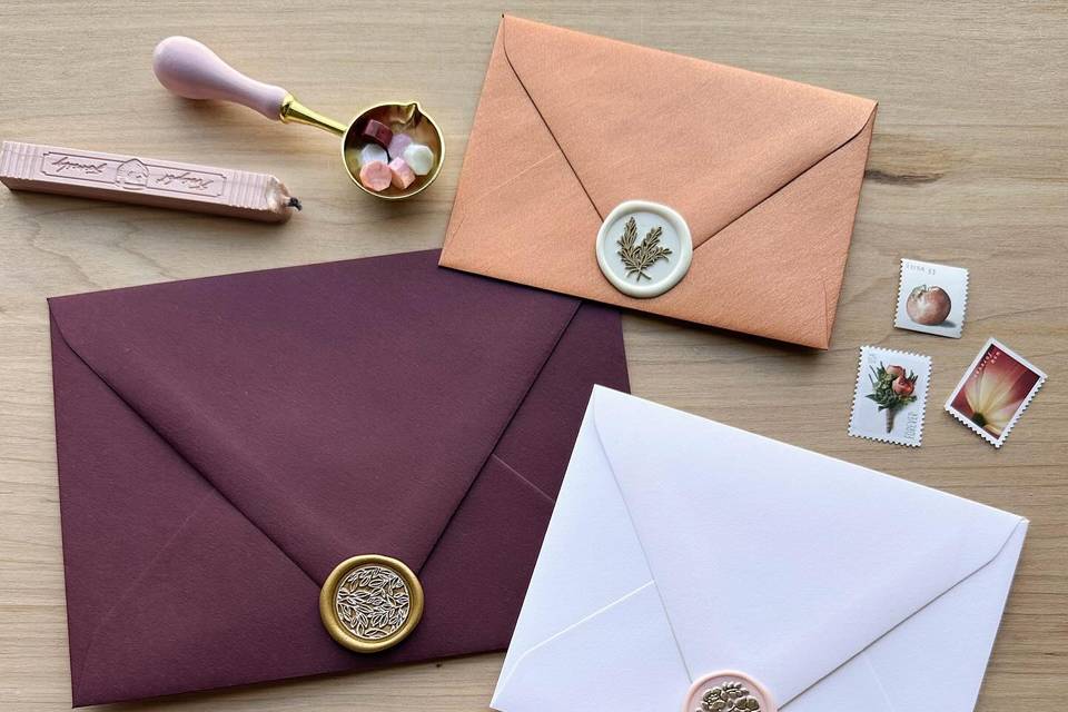 Vintage envelopes