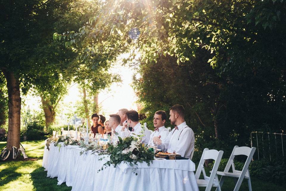 Head Table (Josce Photography)