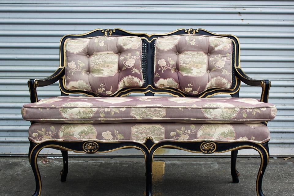 Vintage loveseat