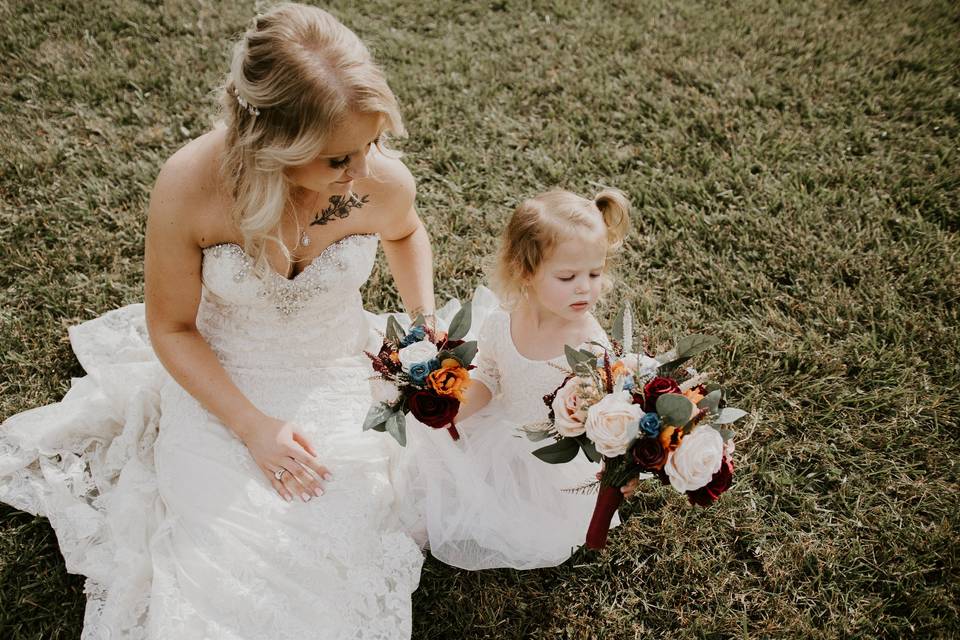 Flower girl sweetness.