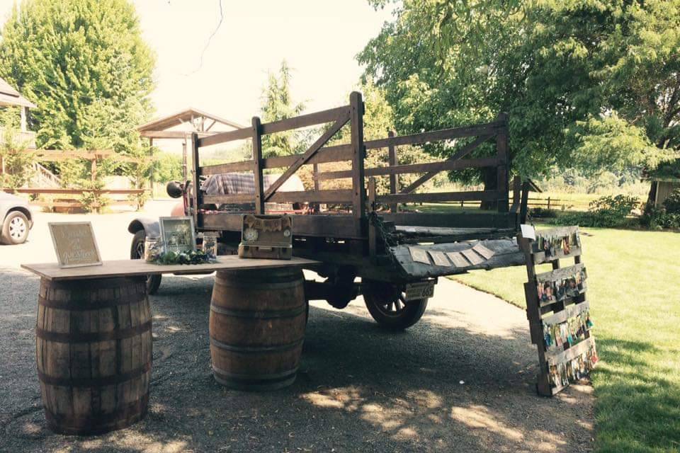 Woody our Antique Truck