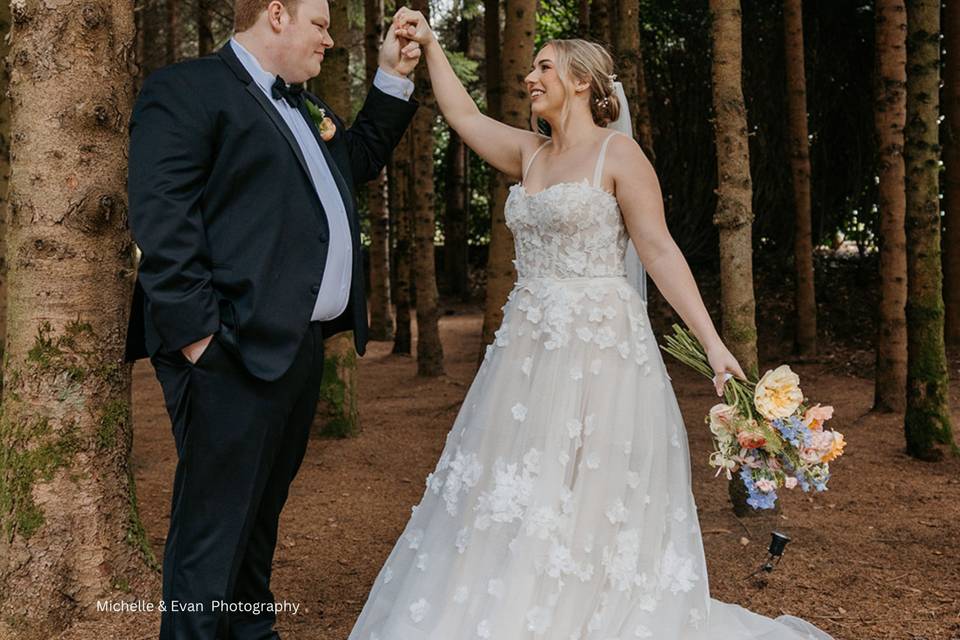 First Dance in Ceremony Space
