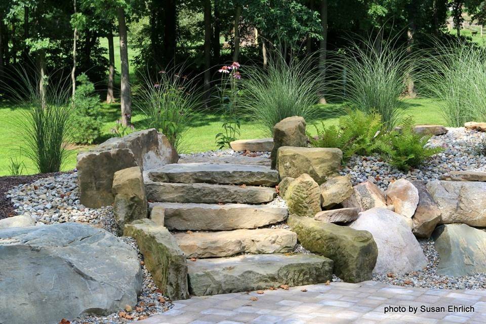 Stone steps