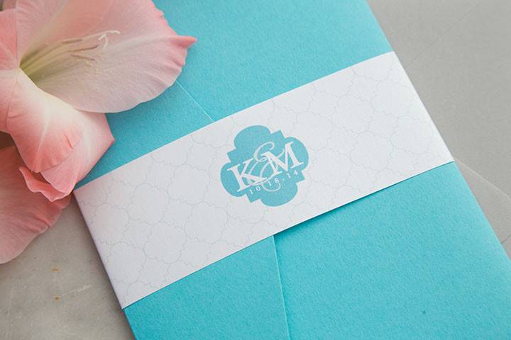 Paper Rose Invitation & Design
