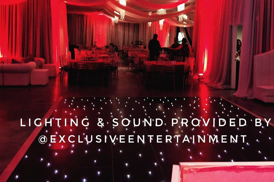 LED Dance Floor | Uplighting