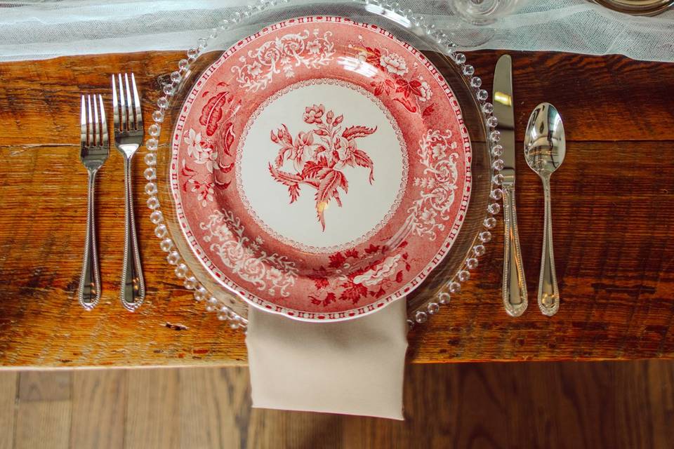 Vintage Place Settings