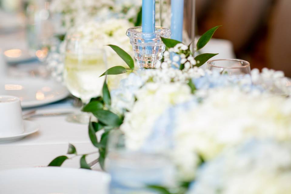 Wedding Party Floral Trough