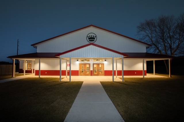 Pole Barn Front Guest Entry