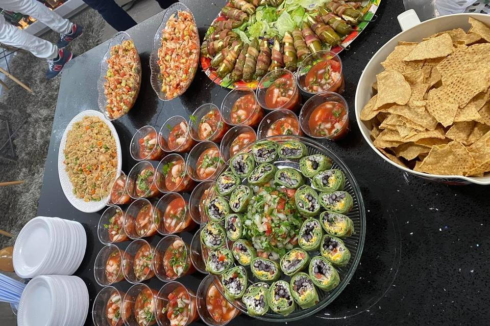 Appetizers Table