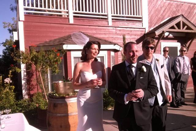 Newlywed couple