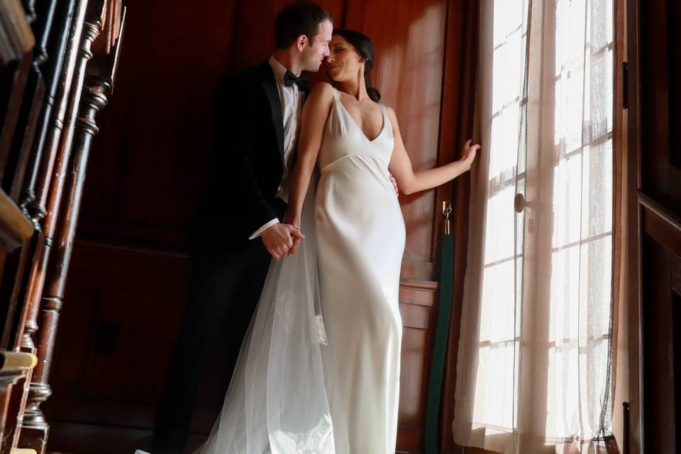 Bride and Groom Lodge Window