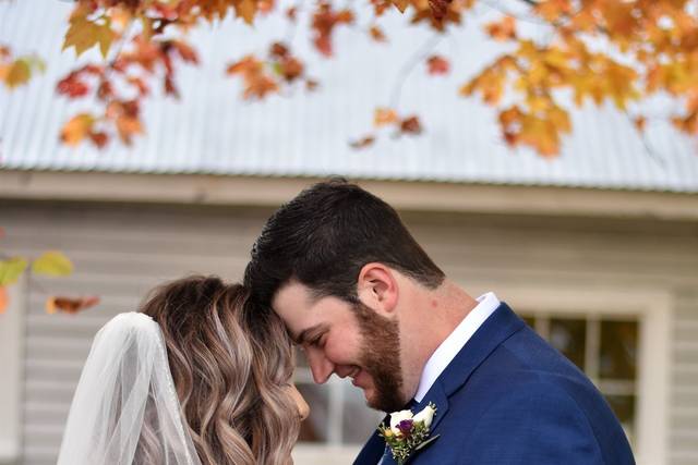 A wedding portrait