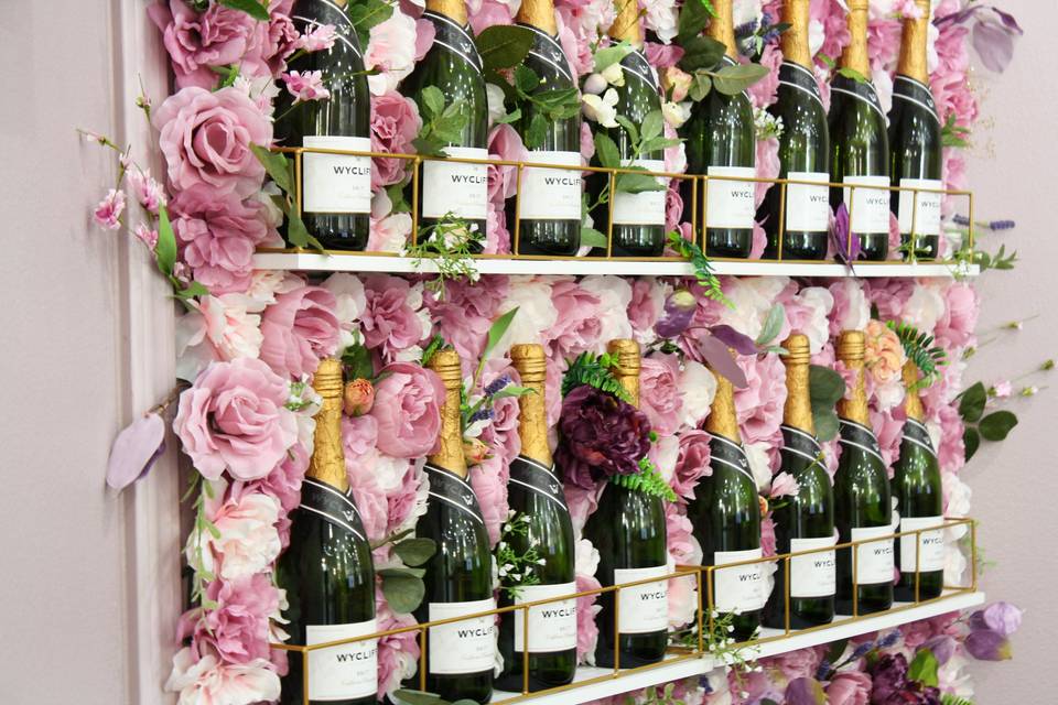 Champagne Wall