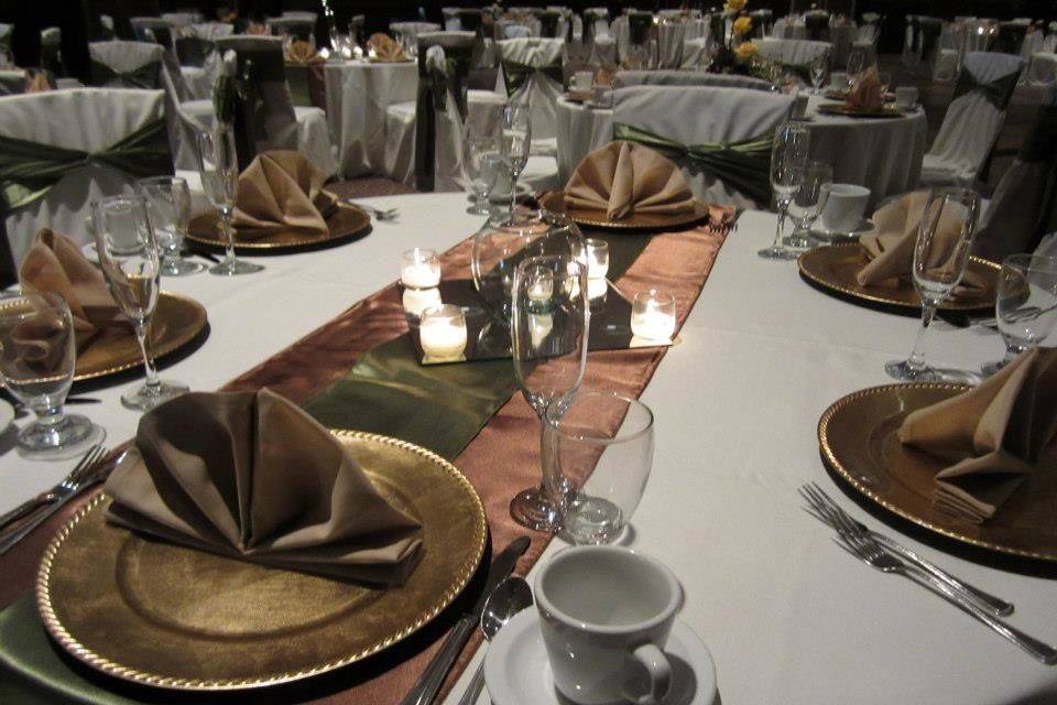 Table setup