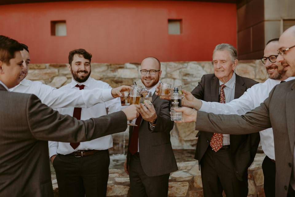 Cheers to the guys