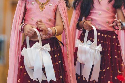 Indian Flower Girls