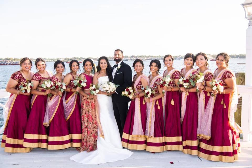 Indian Bridesmaids Lehenga