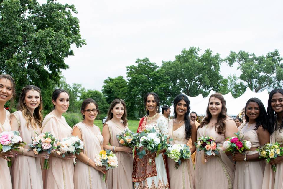Indian Bridesmaids Lehengas