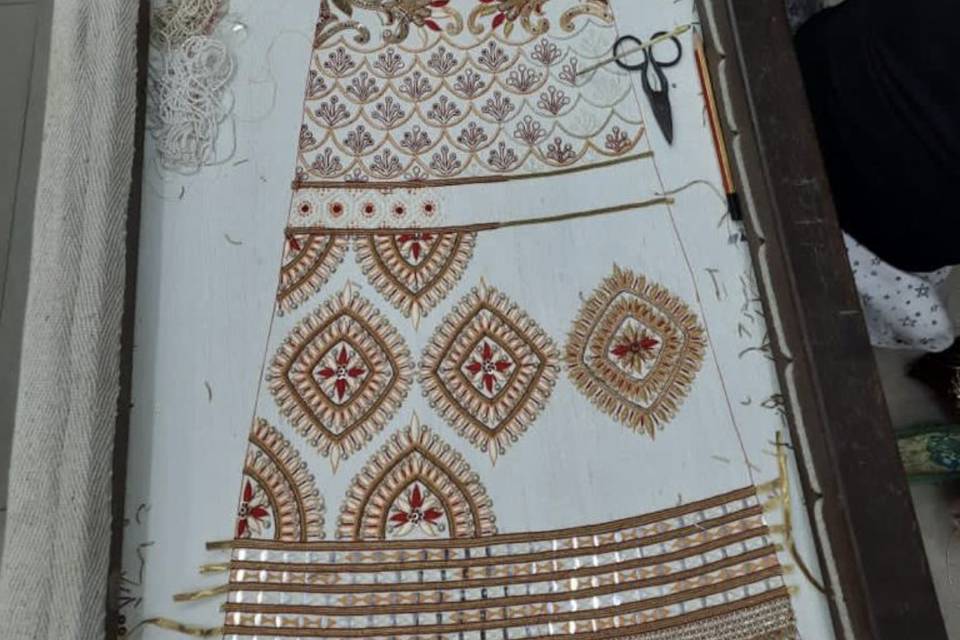 Custom Lehenga Process