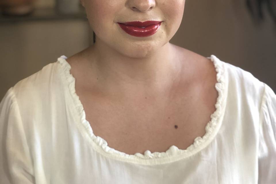 Trial makeup for Amanda