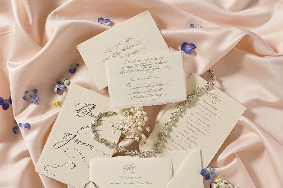 Custom Wedding Invitation Suit