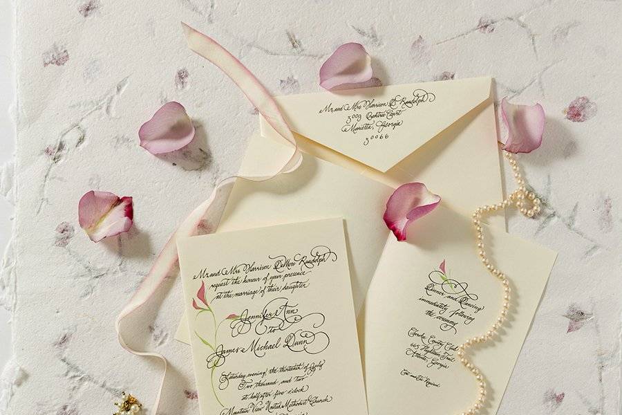 Custom Wedding Invitation Suit