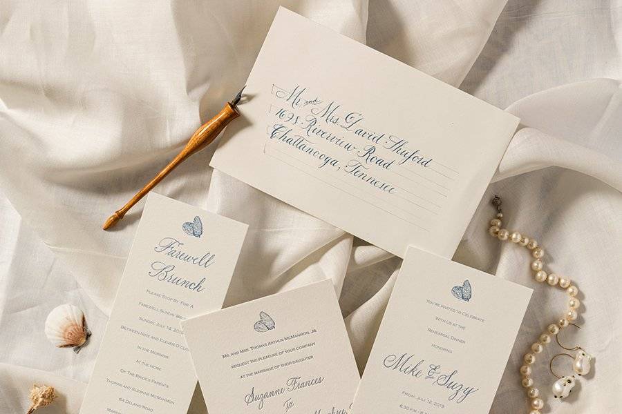 Custom Wedding Invitation Suit