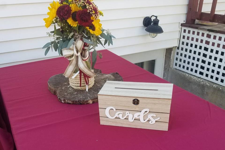 Card/Gift Table