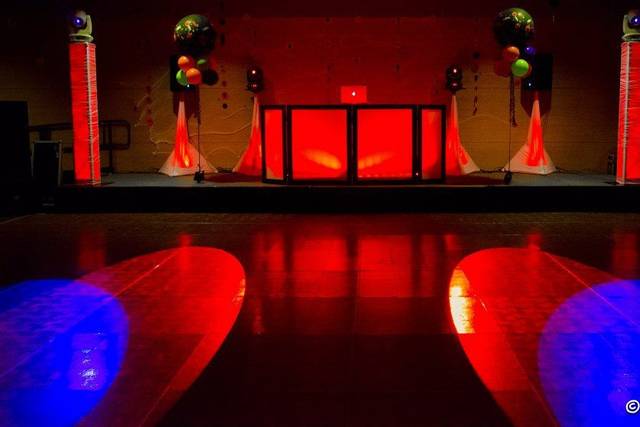 DJ set-up