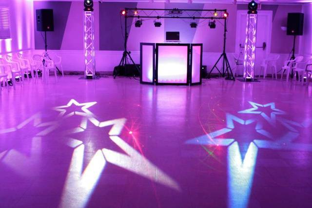 DJ set-up