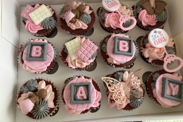 Baby Shower Kupkakes