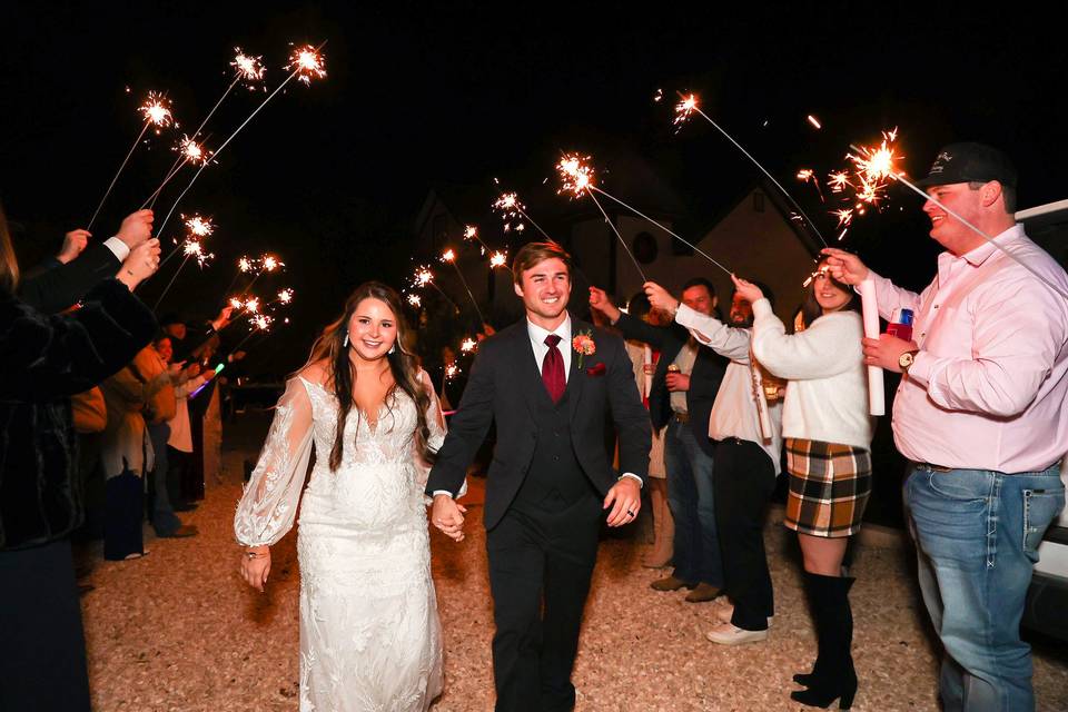 Sparkler Send-Off