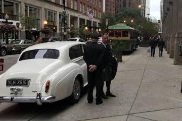 Classic Car and Trolley