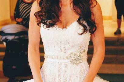 Bridal hair