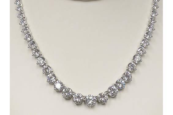 Graduated Diamond Necklace