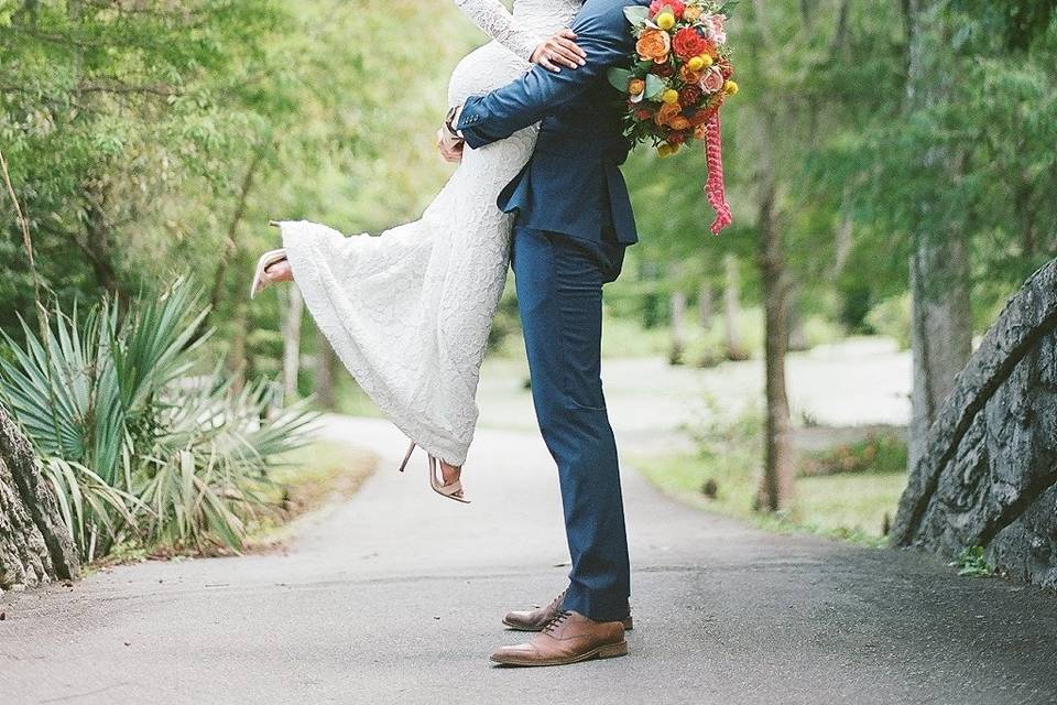 Bride and groom