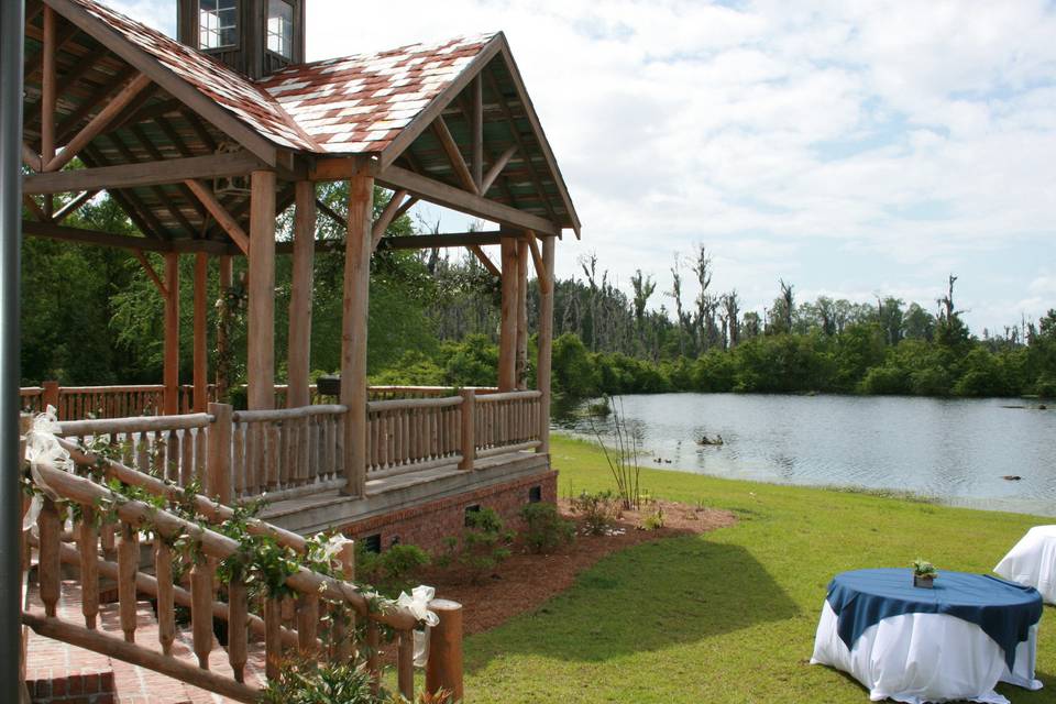 Gazebo by the lake