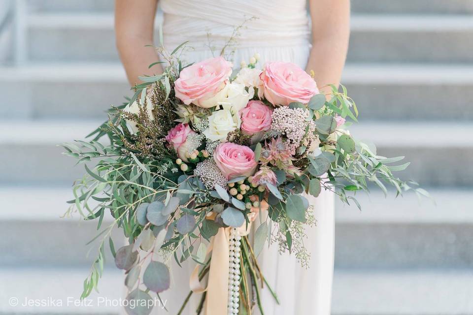 A bridal bouquet