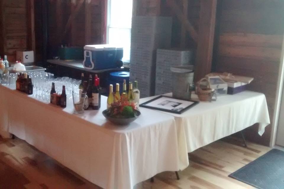 Table setup