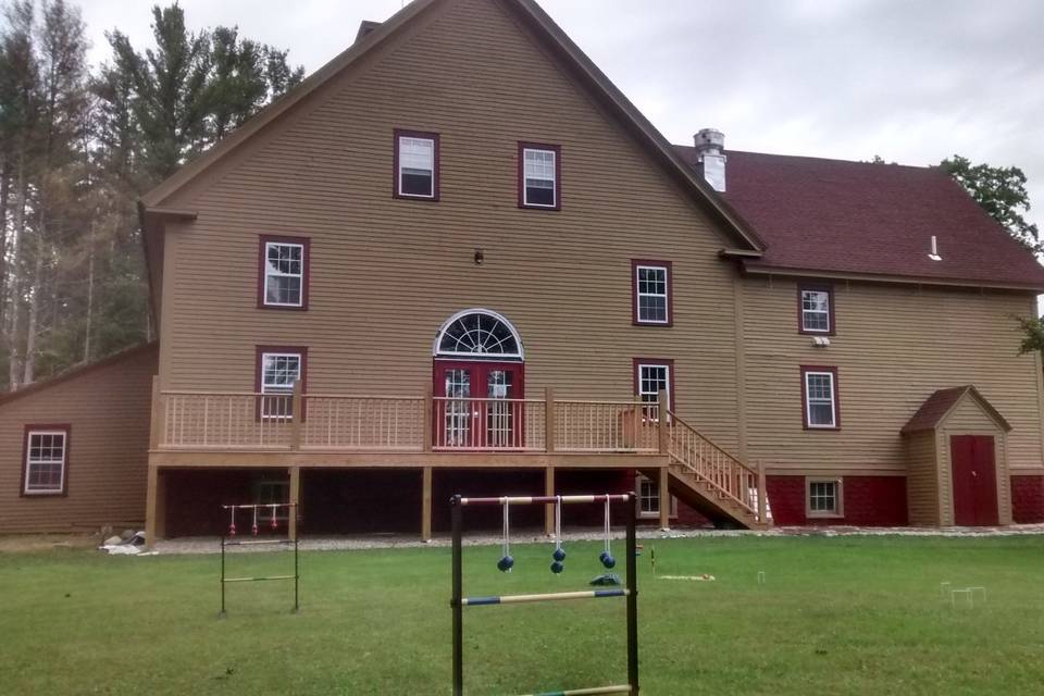 1888 wedding barn in scenic sunday river valley area#maineweddings#bethelweddings#1888weddingbarn