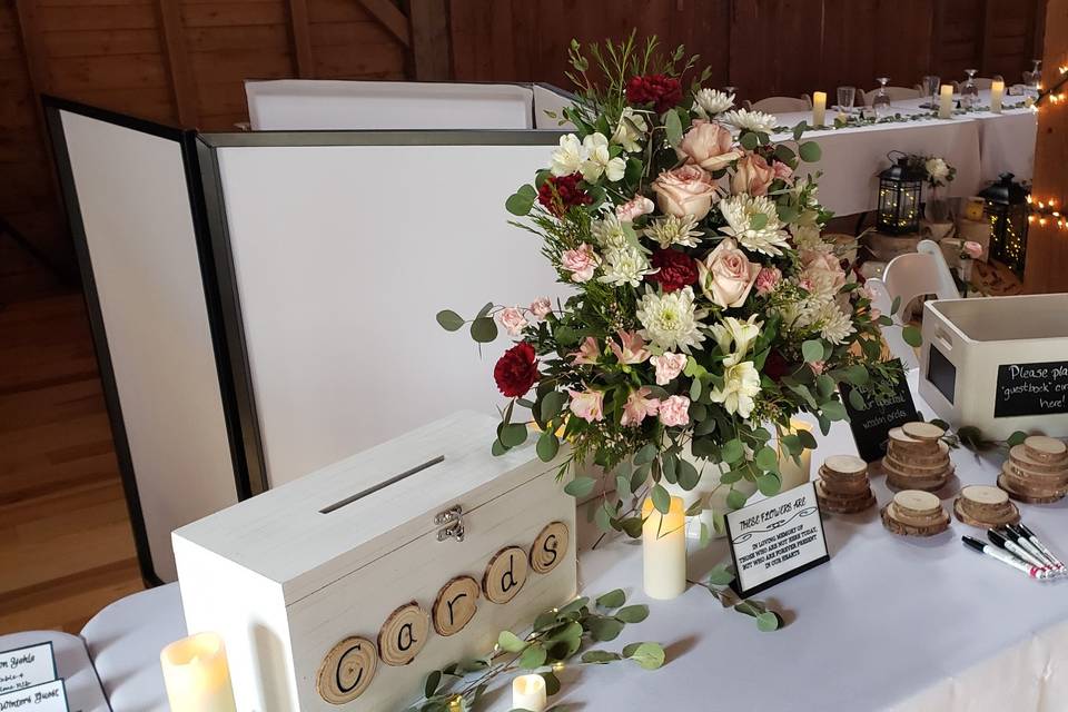 Wedding Card Table