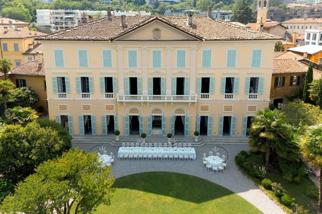 Villa Revel aeral view