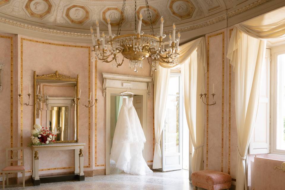 Pink hall