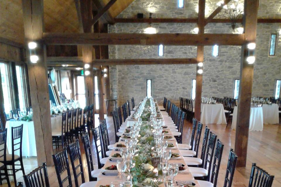 Long table area