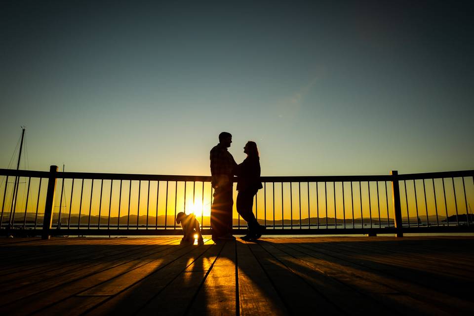 Engagement at Lake Champlain