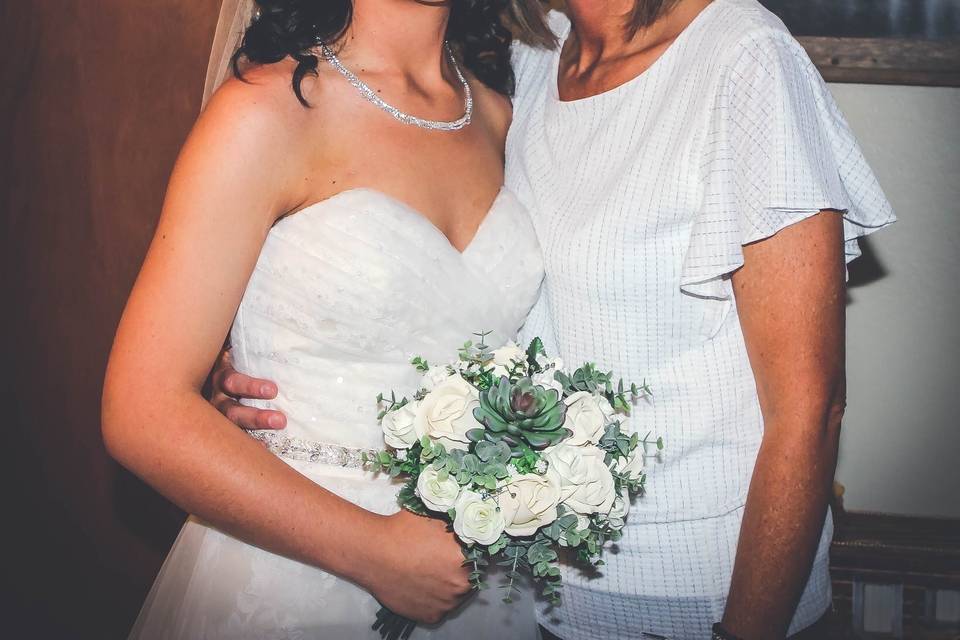 Bride & her mother