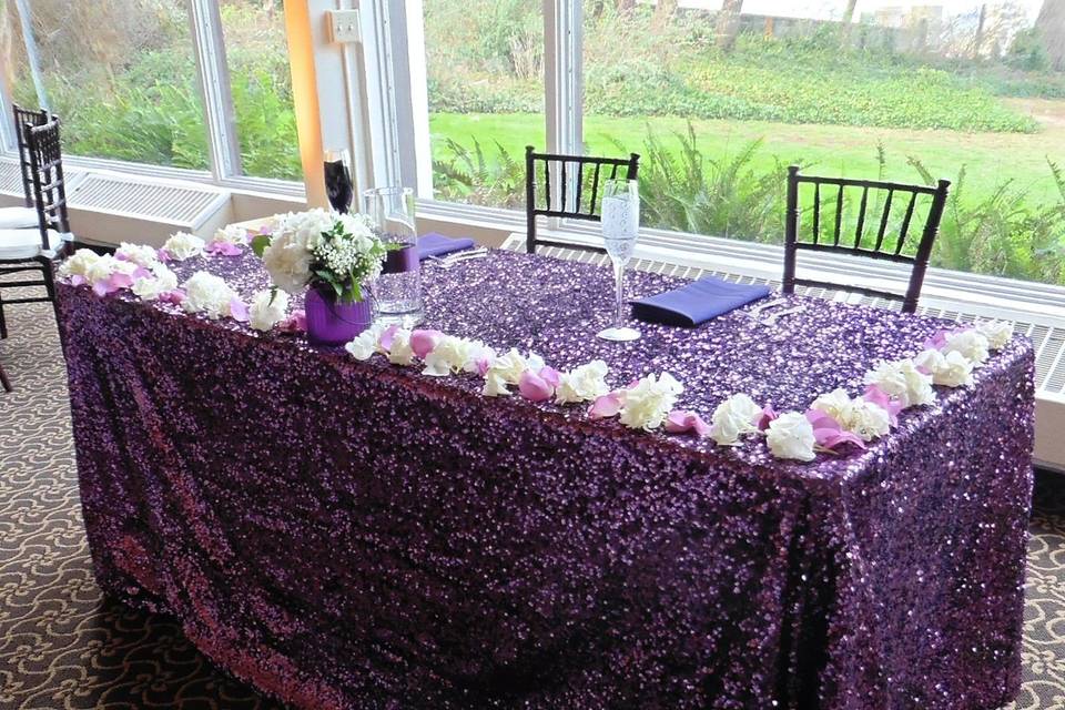 Sweetheart table