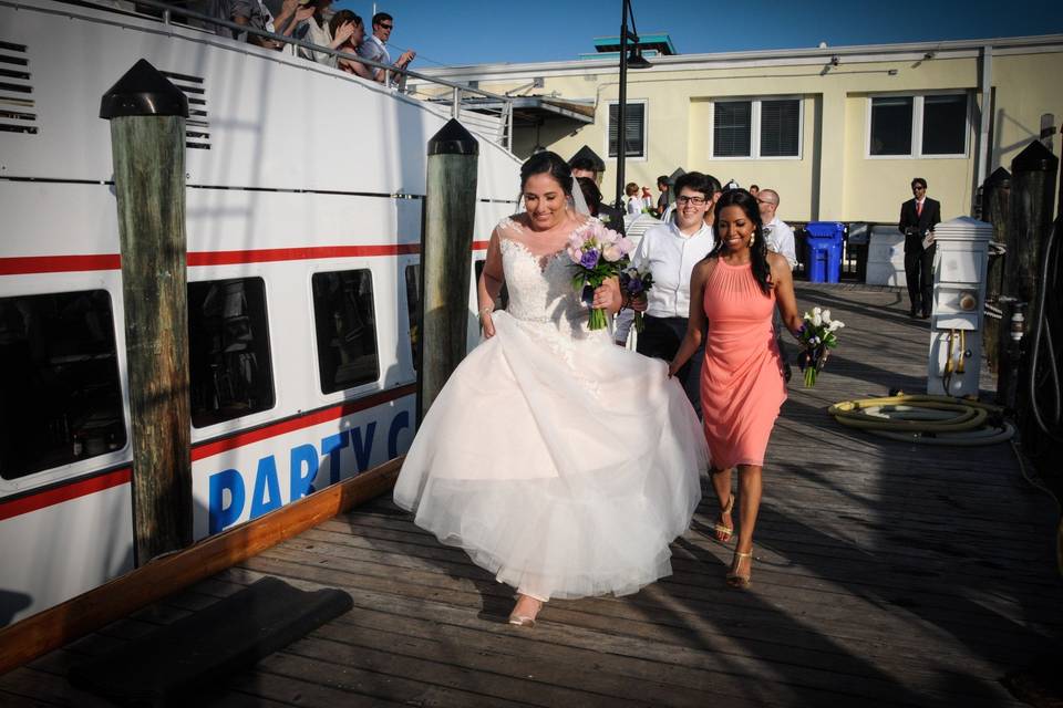 Key West Boat Weddings